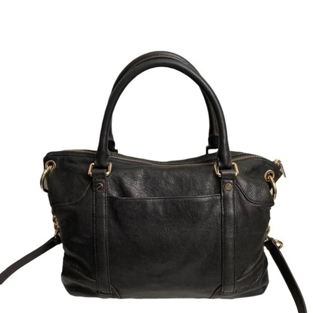 Michael Kors two way leather satchel bag